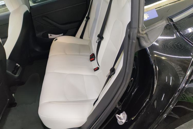 Used Tesla Model 3 2021 Performance High-Performance All-Wheel-Drive Version Left Rear Seat