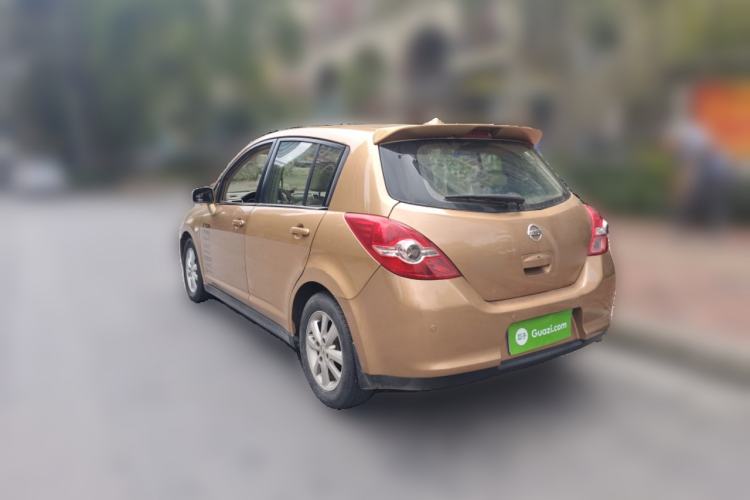 Used Nissan Tiida 2008 1.6L Automatic Smart Version Rear Left 45 Deg