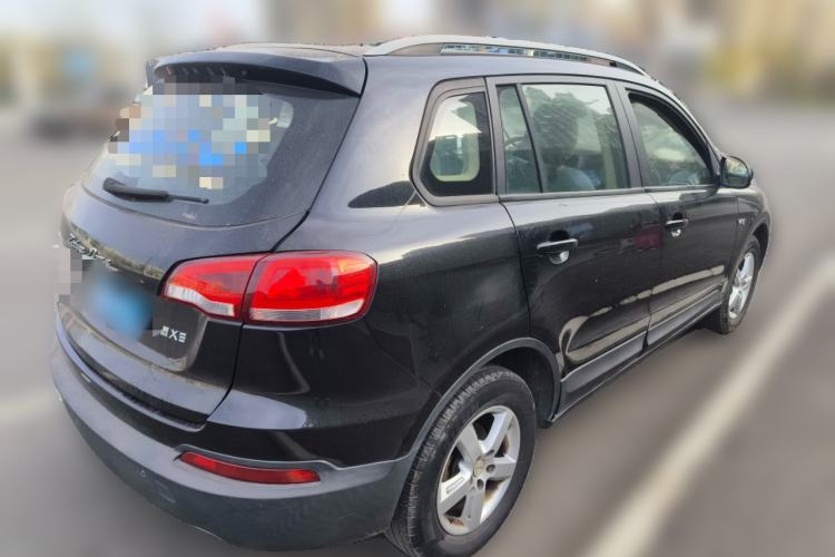 Used Zotye Domy X5 2017 Value Edition 1.6L Manual Fashion Model Rear Right 45 Deg