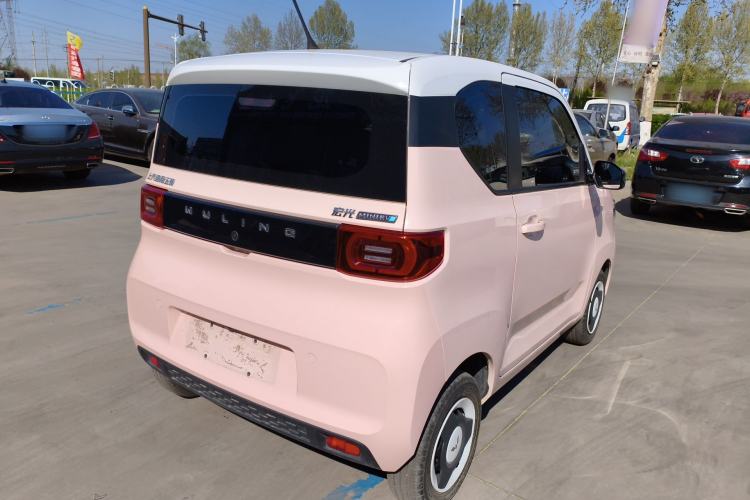 Used Wuling Hongguang MINIEV 2022 Macaron Premium Model – Lithium Iron Phosphate Rear Right 45 Deg