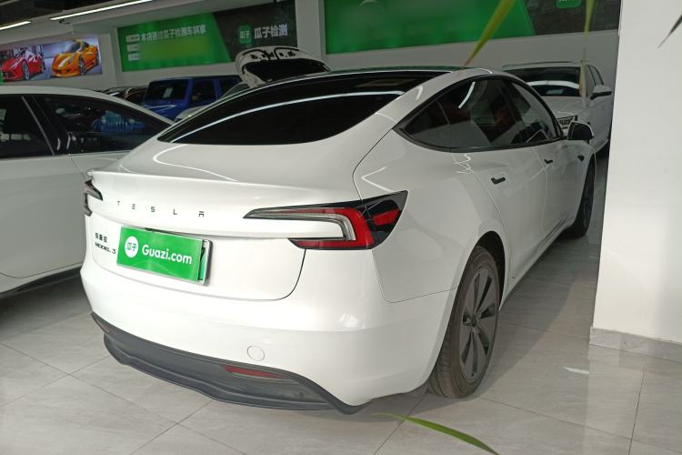 Used Tesla Model 3 2025 Rear-Wheel-Drive Version Rear Right 45 Deg