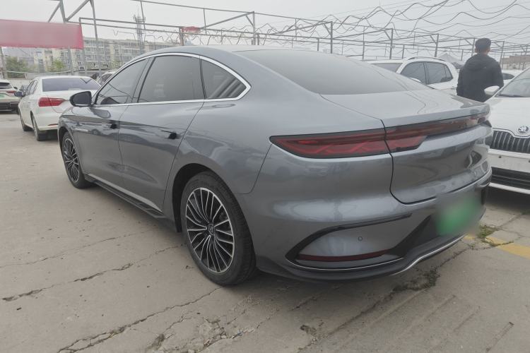 Used BYD Han 2023 EV Champion Edition 506KM Front-Wheel-Drive Premium Model Exterior 3