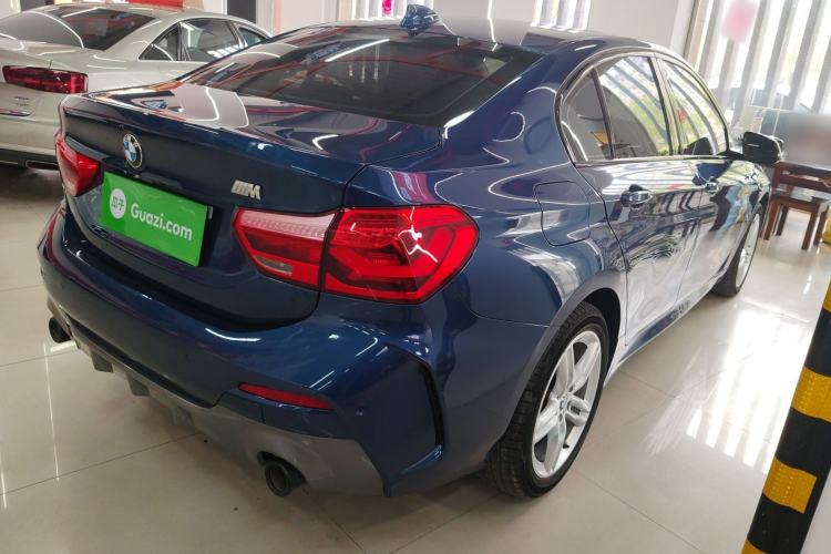 Used BMW 1 Series 2021 Revised 120i M Sport Night Edition Rear Right 45 Deg