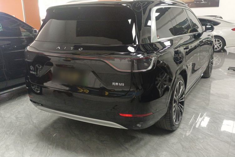 Used Hima AITO M9 2024 Range-Extended Ultra Version 42 kWh 6-Seater Model Rear Right 45 Deg