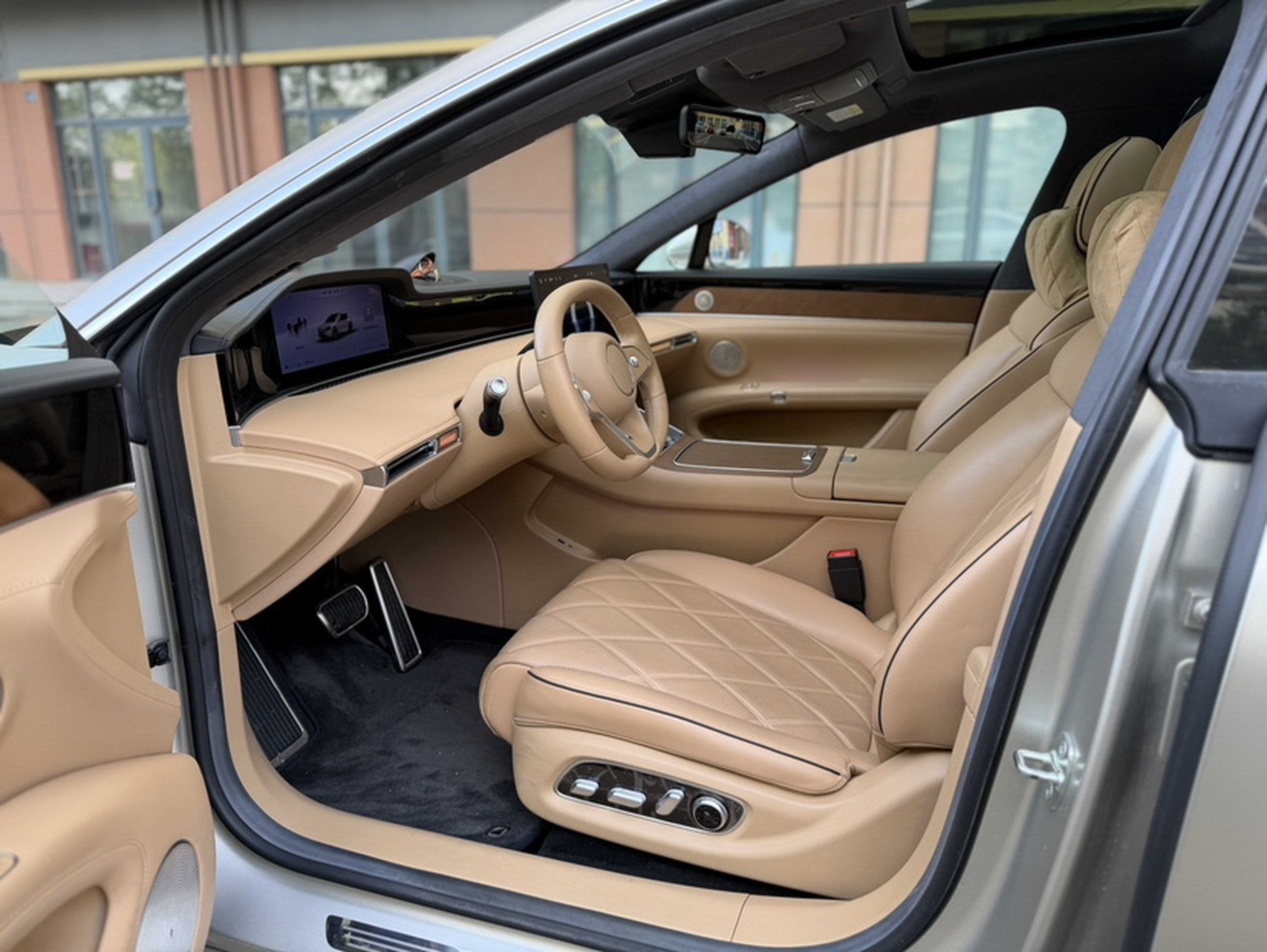 Avant de la voiture