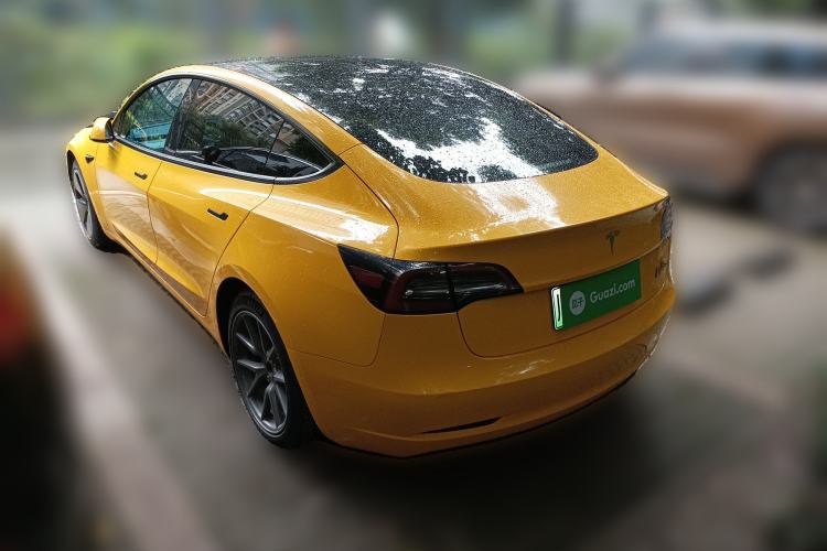 Used Tesla Model 3 2022 Rear-Wheel-Drive Version Rear Left 45 Deg