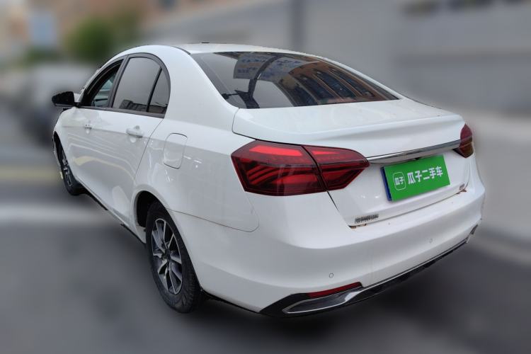 Used Geely Auto Emgrand 2019 Leading Edition 1.5L Manual Luxury Model China VI Standard Rear Left 45 Deg