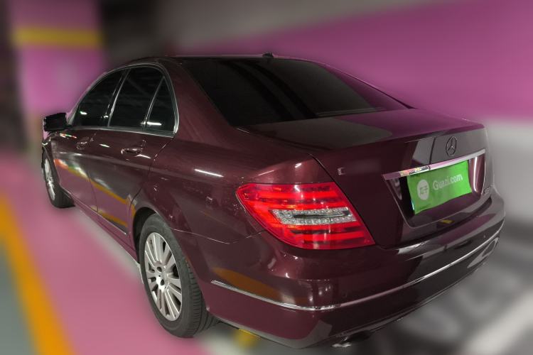 Used Mercedes-Benz C-Class 2011 C 200 CGI Elegant Model Rear Left 45 Deg