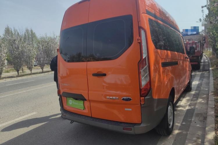 Used Ford Transit 2019 2.0T Gasoline Automatic Multi-Function Commercial Vehicle Mid-Roof 6-Seater China VI Standard Rear Right 45 Deg