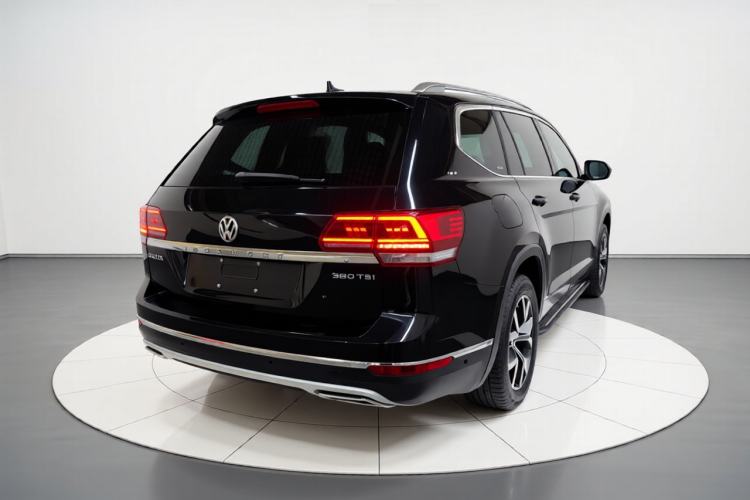 Used Volkswagen Teramont 2019 380TSI Four-Wheel Drive Luxury Version China V Standard Rear Right 45 Deg