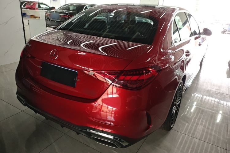 Used Mercedes-Benz C-Class 2022 C 260 L Sport Edition Rear Right 45 Deg