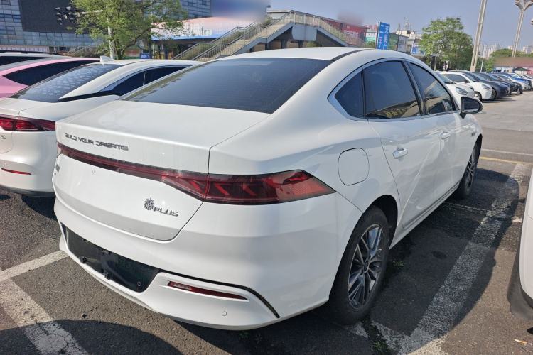 Used BYD Qin PLUS 2024 Honor Edition EV 420KM Leading Model Rear Right 45 Deg