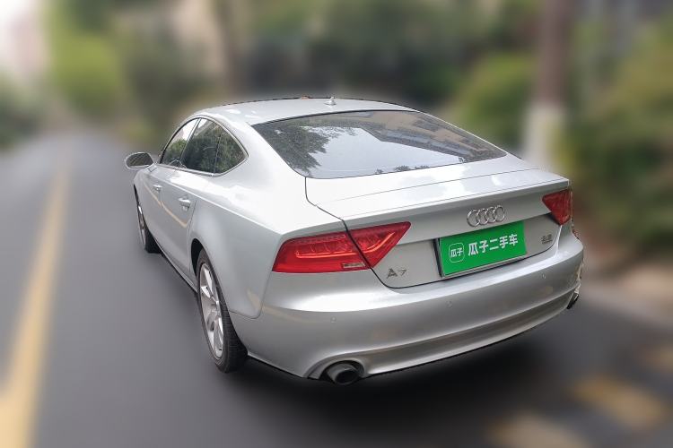 Used Audi A7 2012 2.8FSI quattro Ambition model Rear Left 45 Deg