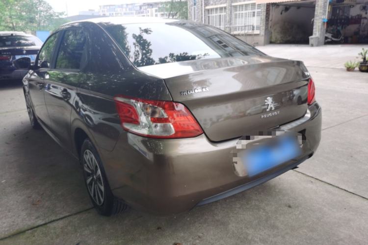 Used Peugeot 301 2016 1.6L Automatic Comfort Edition Rear Left 45 Deg