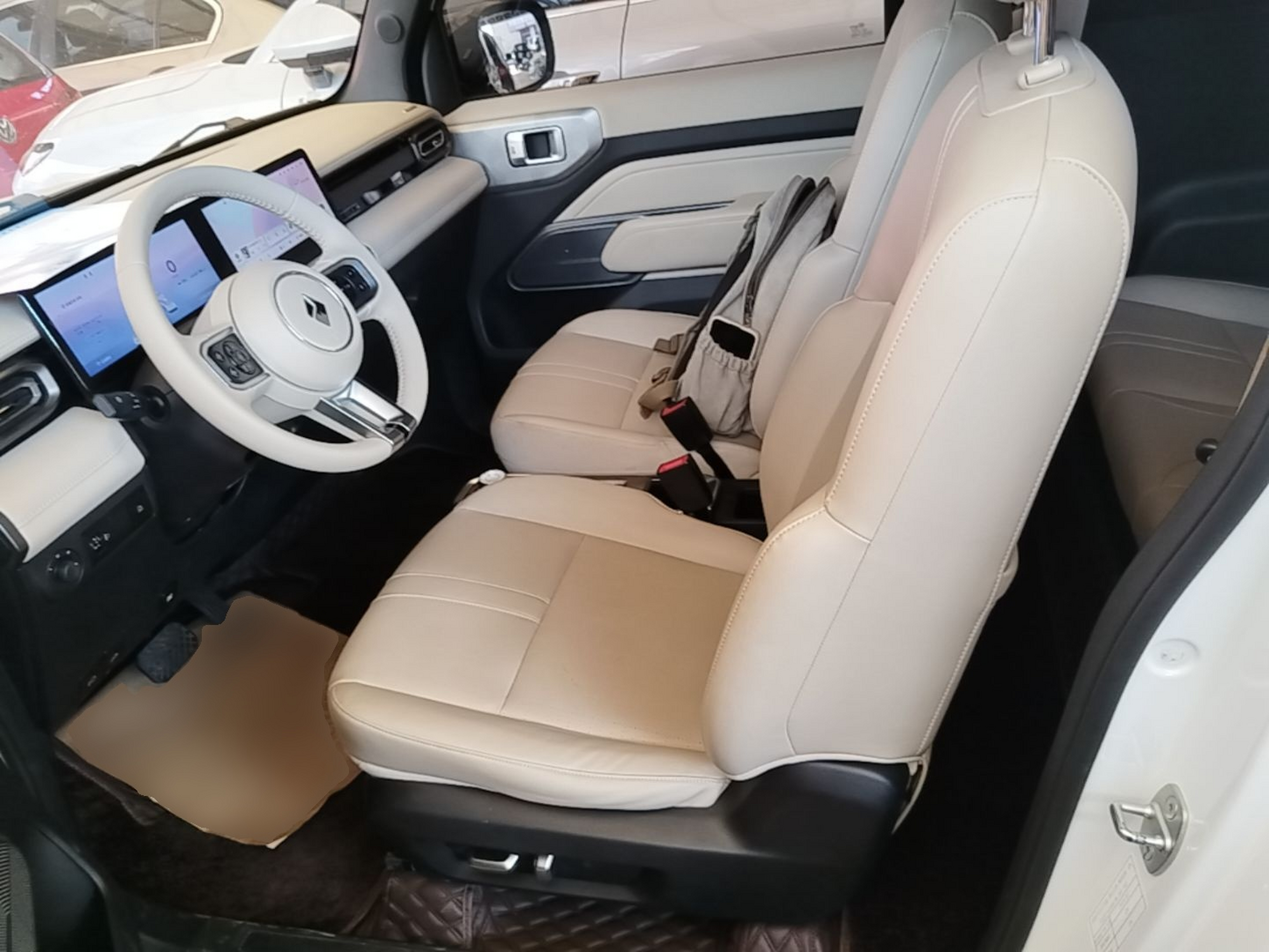 Avant de la voiture