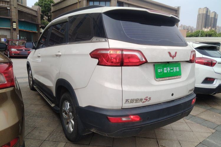 Used Wuling Hongguang S3 2018 1.5L Manual Comfort Model China V Standard Rear Left 45 Deg