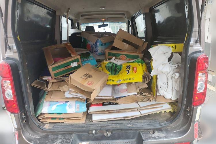 Used CHANGAN KAICHENG Ruixing M80 2018 1.5L Base Model Van Semi-Blind Window Flat Roof Rear-Hinged Doors 4G15S