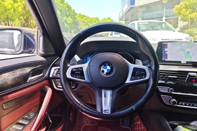 Used BMW 5 Series 2020 530Li Luxury Edition M Sport Package Steering Wheel
