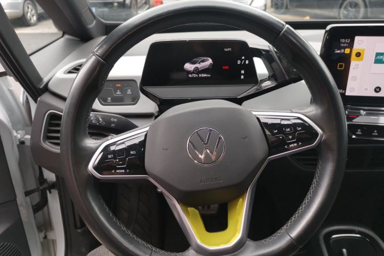 Used Volkswagen ID.3 2023 Upgraded Model Pure Intelligent Enjoyment Version Steering Wheel