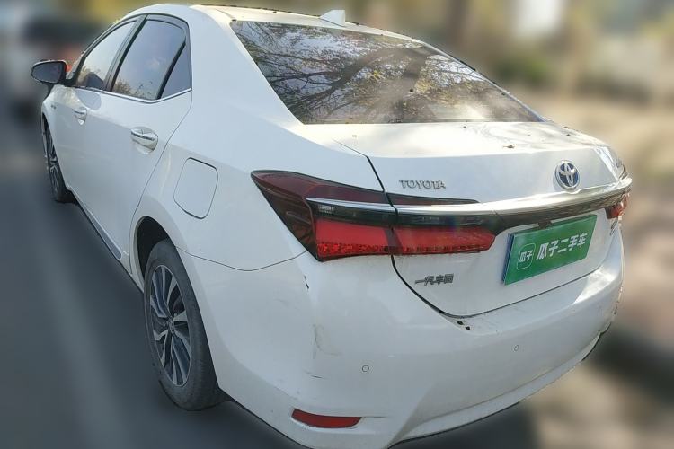 Used Toyota Corolla 2017 Revised Dual-Engine 1.8L E-CVT Elite Edition Rear Left 45 Deg