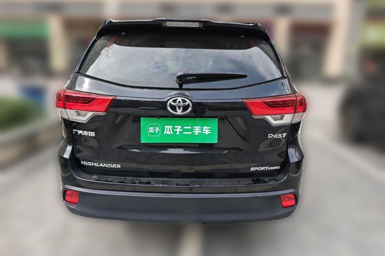 Used Toyota Highlander 2018 2.0T Four-Wheel Drive Prestige Version 7 Seats China VI Standard Rear