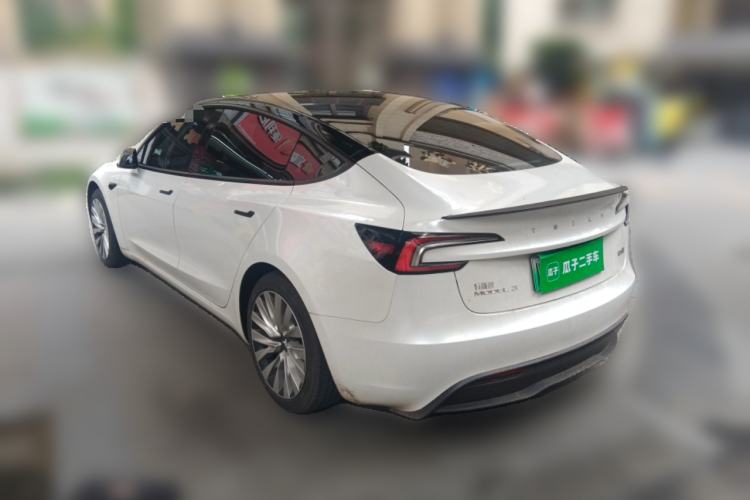 Used Tesla Model 3 2025 Rear-Wheel-Drive Version Rear Left 45 Deg