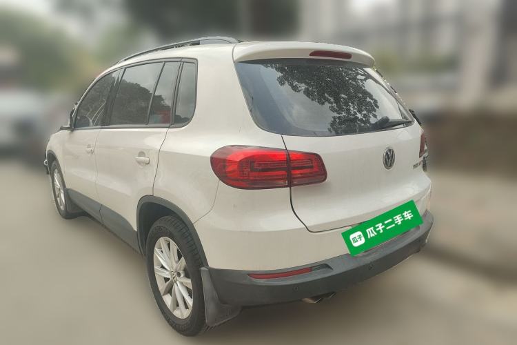 Used Volkswagen Tiguan 2015 1.8TSI Automatic Two-Wheel Drive Comfort Edition Rear Left 45 Deg