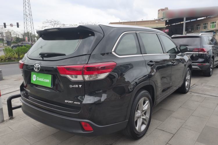 Used Toyota Highlander 2020 2.0T Four-Wheel Drive Millionth Anniversary Edition 7 Seats Rear Right 45 Deg