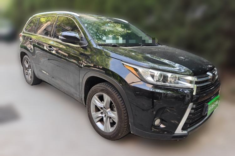 Used Toyota Highlander 2018 2.0T Four-Wheel Drive Prestige Version 7 Seats China VI Standard Front Right 45 Deg