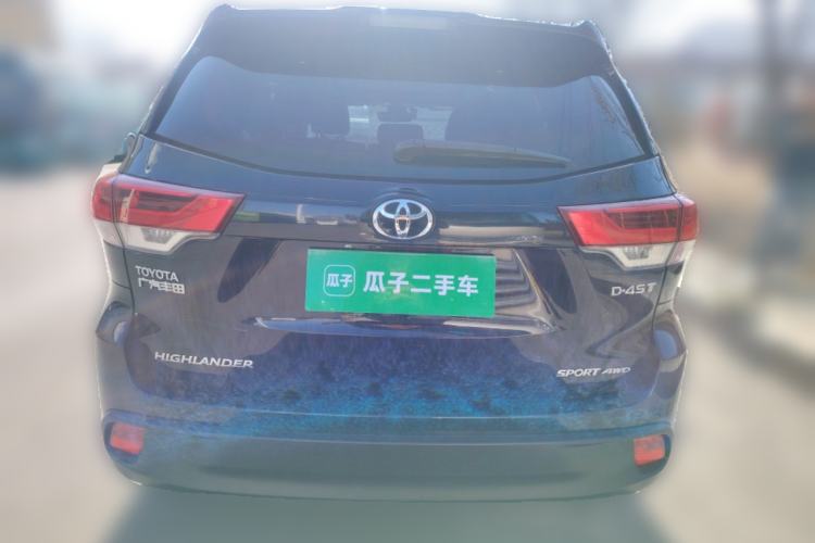 Used Toyota Highlander 2018 2.0T Four-Wheel Drive Luxury Edition 7 Seats China V Emission Standard