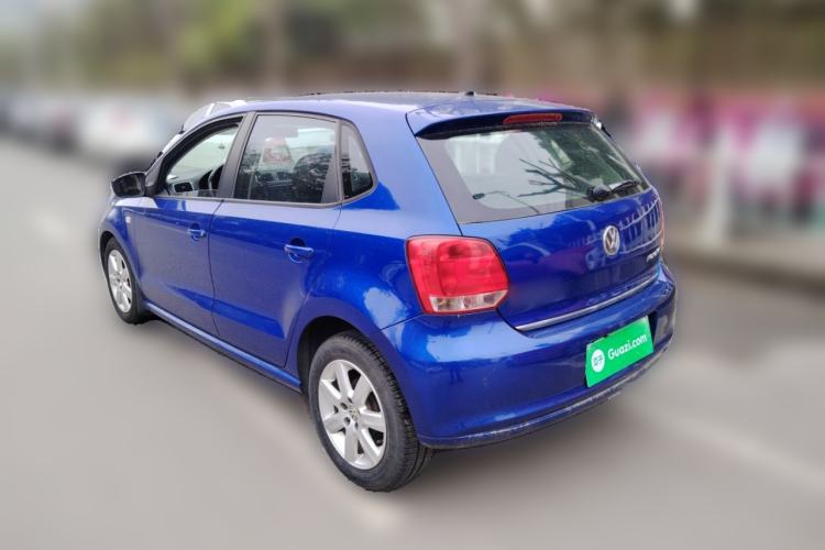 Used Volkswagen Polo 2011 1.6L Automatic ZhiKu Edition Rear Left 45 Deg