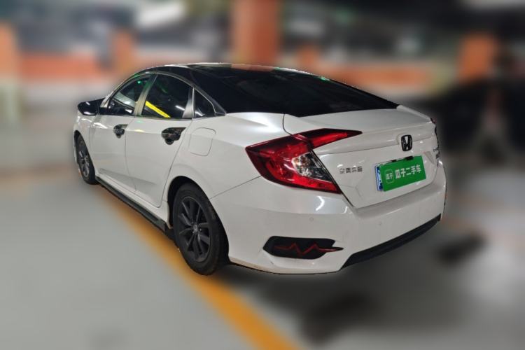 Used Honda Civic 2019 220TURBO CVT Dynamic Edition China VI Rear Left 45 Deg