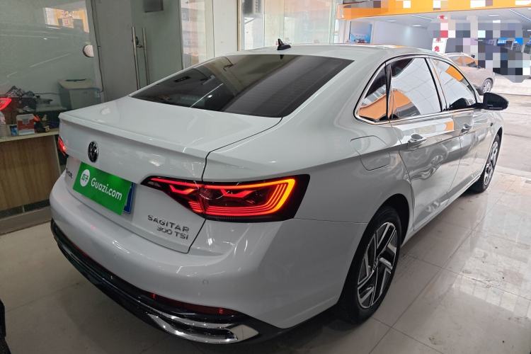 Used Volkswagen Sagitar 2023 300TSI DSG Excellence Edition Rear Right 45 Deg