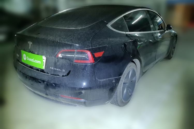 Used Tesla Model 3 2020 Refreshed Version Long-Range Rear-Wheel Drive Rear Right 45 Deg