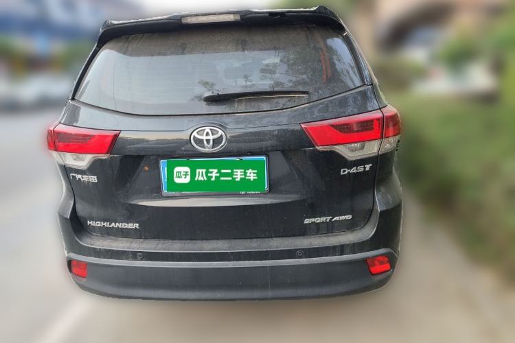 Used Toyota Highlander 2018 2.0T Two-Wheel Drive Elite Version 5 Seats China VI Standard
