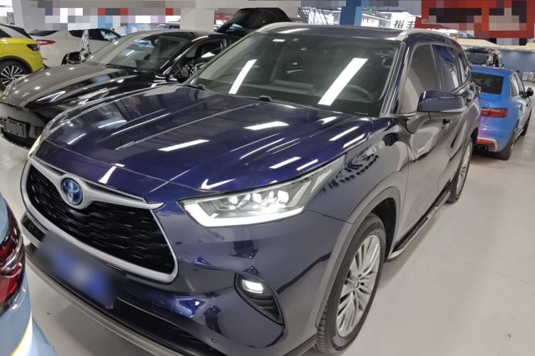 Used Toyota Highlander 2022 Dual-Engine 2.5L Four-Wheel Drive Prestige Version 7 Seats
