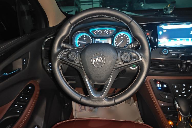 Used Buick Envision 2017 28T Four-Wheel Drive Elite Model Steering Wheel