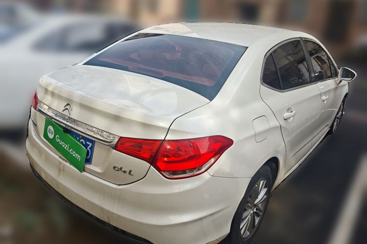 Used Citroen C4L 2013 1.6L Manual Jingzhi Edition Rear Right 45 Deg