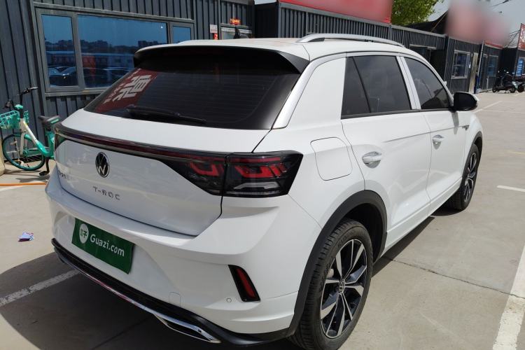 Used Volkswagen T-ROC 2023 300TSI DSG Two-Wheel-Drive Chen Guang Edition Rear Right 45 Deg