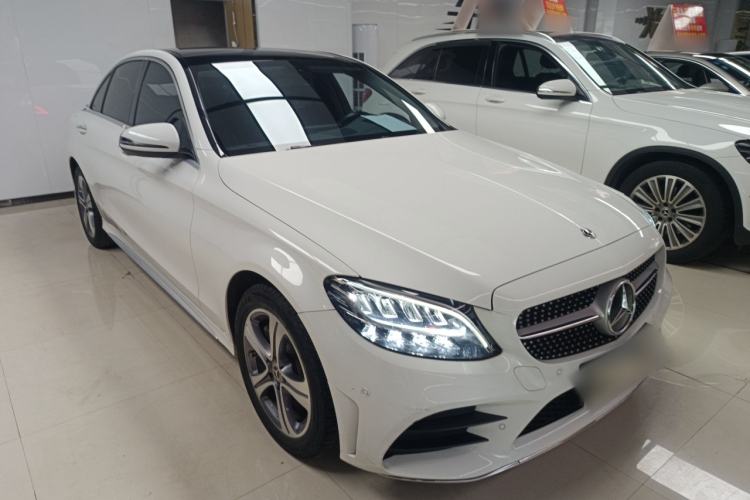 Used Mercedes-Benz C-Class 2021 C 260 L Sport Edition Front Right 45 Deg