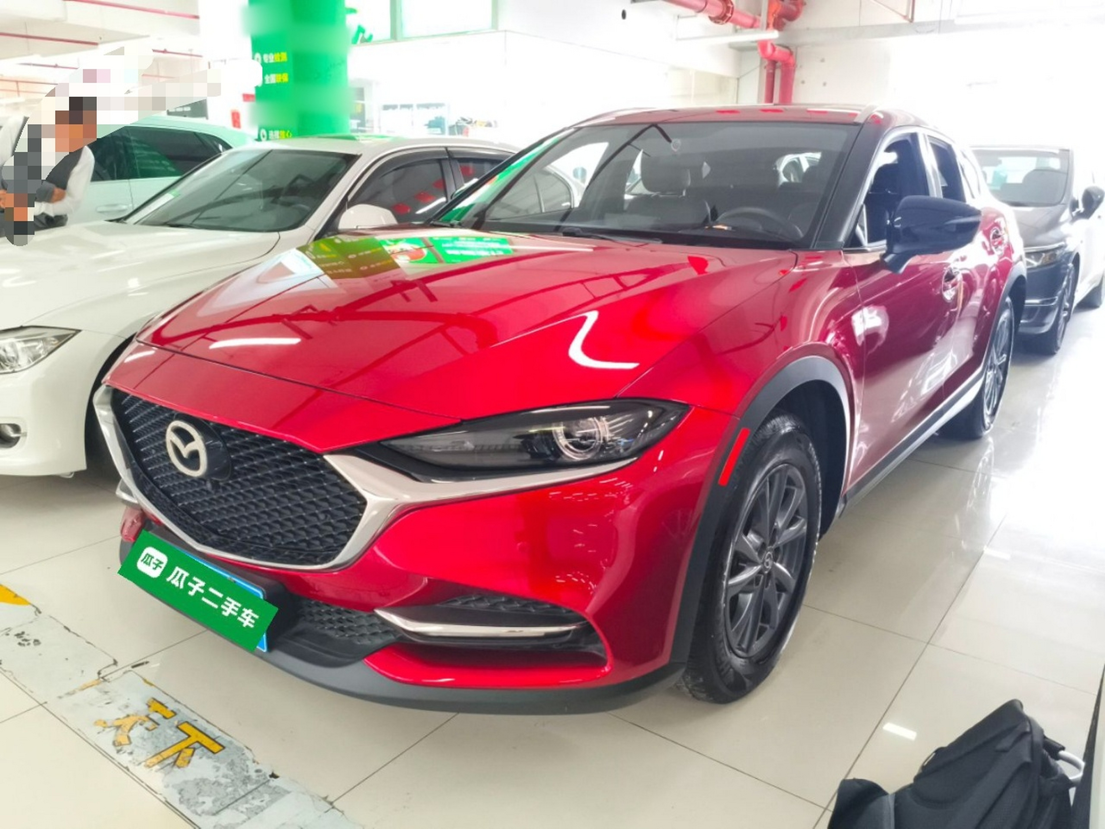 تحت مقدمة السيارة