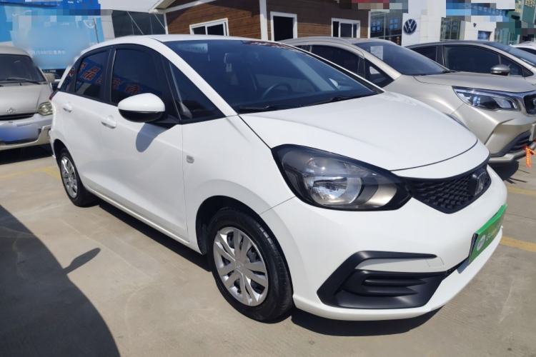 Used Honda Fit 2021 1.5L CVT Trend Edition Front Right 45 Deg