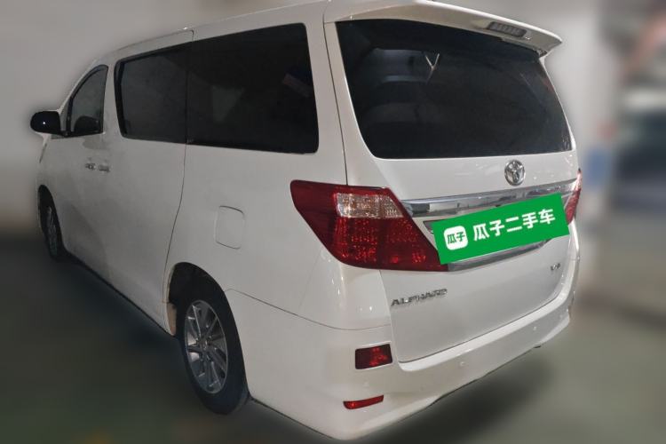 Used Toyota Alphard 2011 3.5L Luxury Edition Rear Left 45 Deg