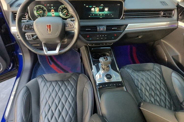 Used Hongqi HS5 2019 2.0T Smart Connect Flagship All-Wheel-Drive Version Center Console