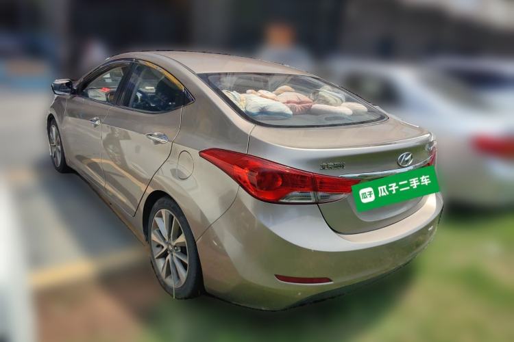Used Hyundai Elantra (5th Generation / Langdong) 2015 1.6L Automatic Leading Model Rear Left 45 Deg