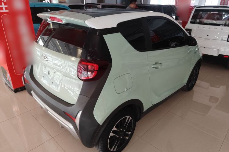 Used Chery QQ Little Ant 2022 Sweet Pink Edition Half-Sugar Version 3-Cell Lithium 30kW 301km Rear Right 45 Deg