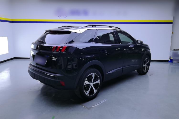 Used Peugeot 4008 2019 360THP BLACKPACK Obsidian Edition Rear Right 45 Deg