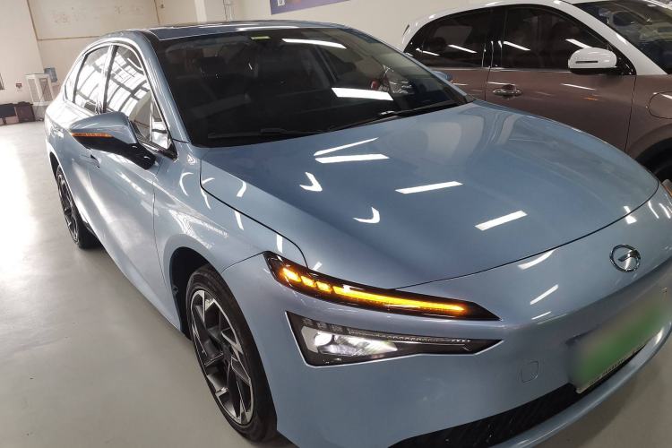 Used AION S Plus 2023 80 Tech Edition Ternary Lithium Front Right 45 Deg