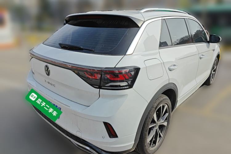 Used Volkswagen T-ROC 2023 300TSI DSG Two-Wheel-Drive Chen Guang Edition Rear Right 45 Deg