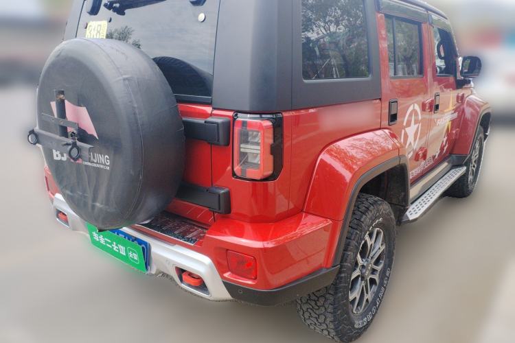 Used BAIC Off-Road BJ40 2020 2.0T Automatic Four-Wheel Drive Urban Hunter Edition Chivalrous Type Rear Right 45 Deg
